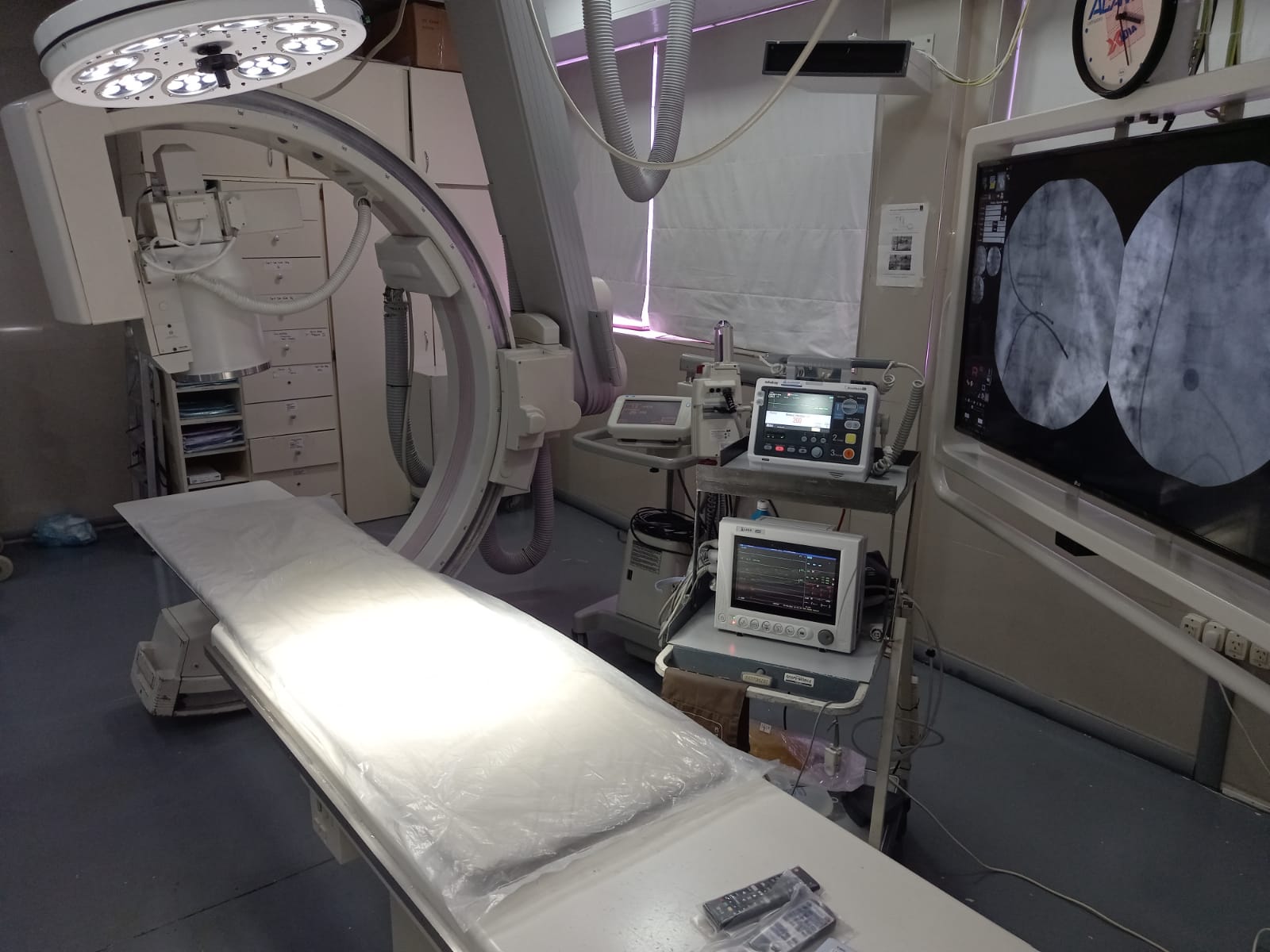 Sala de Hemodinamia Policlínico San Lucas